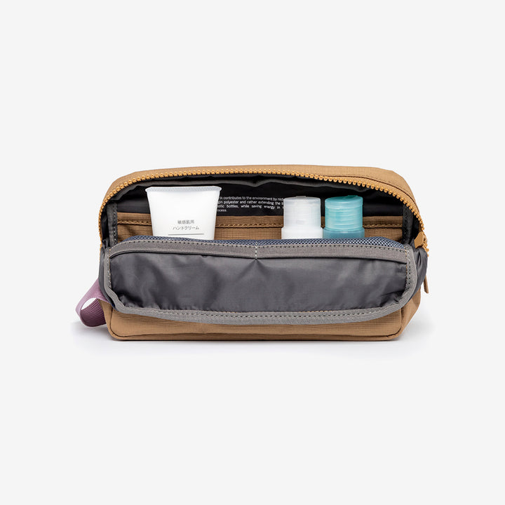 lefrik Kei Lithe Washbag Toffee Vandra Última moda