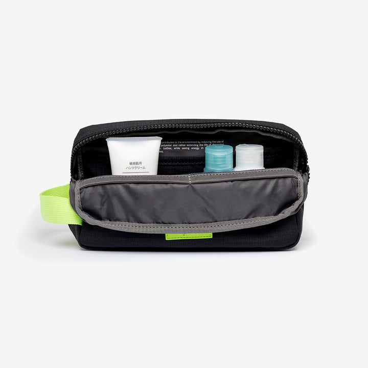 lefrik Kei Lithe Washbag Black Lime Vandra Rebajas