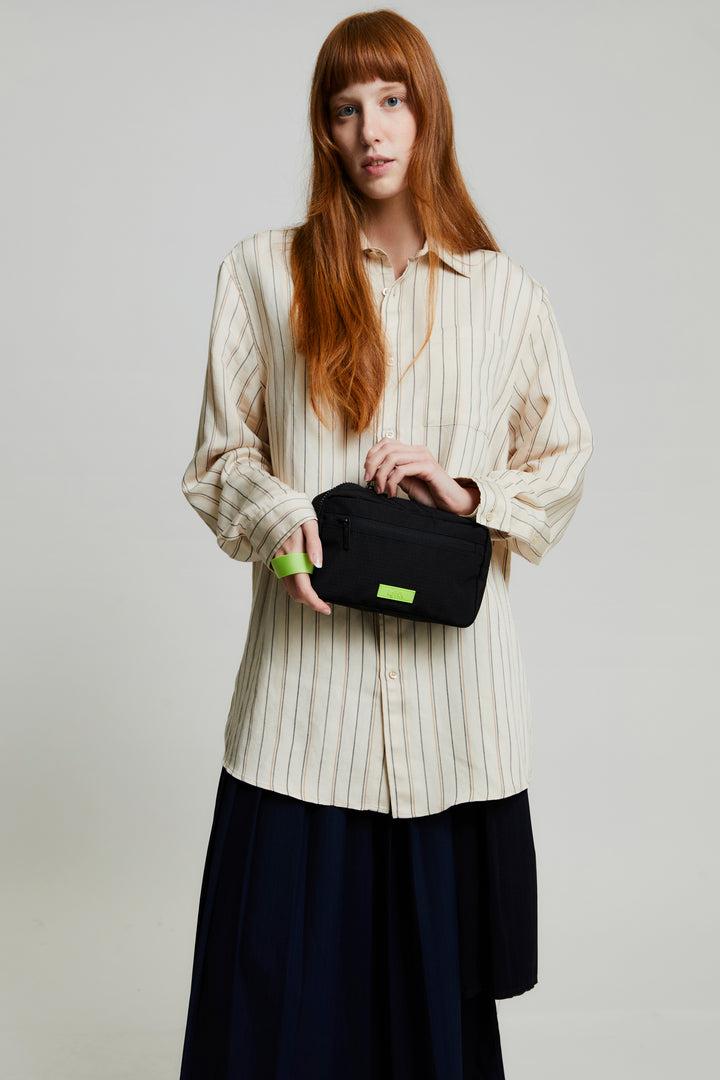 lefrik Kei Lithe Washbag Black Lime Vandra Rebajas