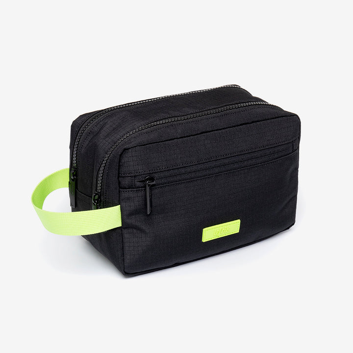 lefrik Kei Double Washbag Black Lime Vandra Venta caliente