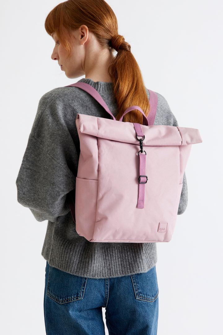 lefrik Mochila Roll Mini Mauve Limitado a 3 días