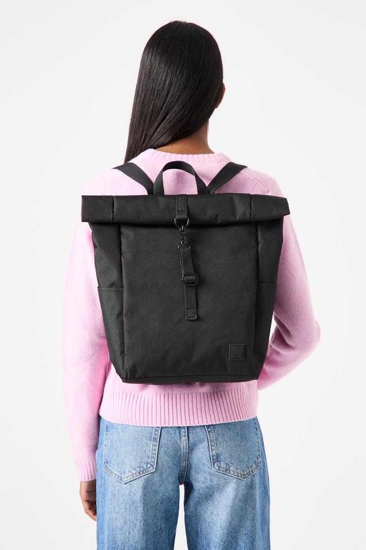 lefrik Mochila Roll Mini Black Libre de impuestos