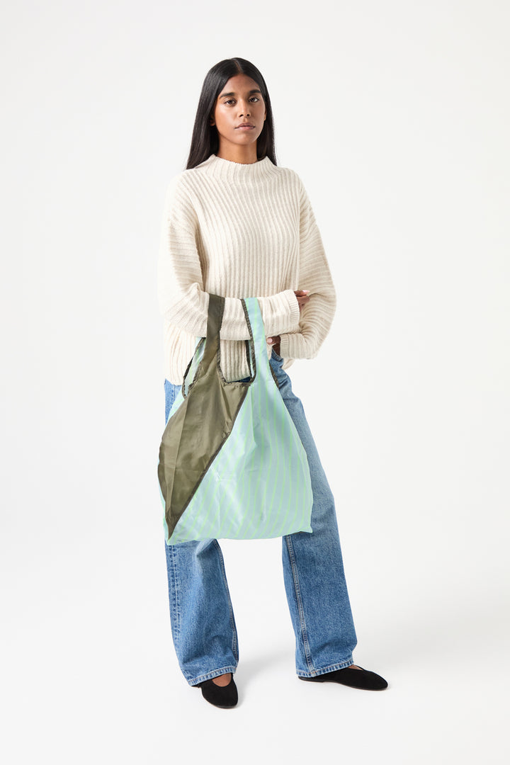 lefrik Offcut Bag Olive Dream Blue Tienda