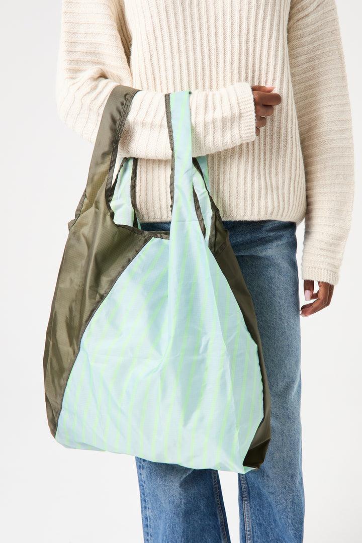 lefrik Offcut Bag Olive Dream Blue Tienda