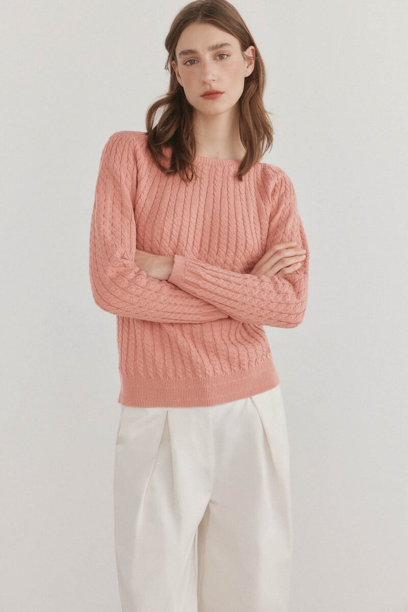 pedro del hierro Jersey de ochos en degradé Ahorra y exporta