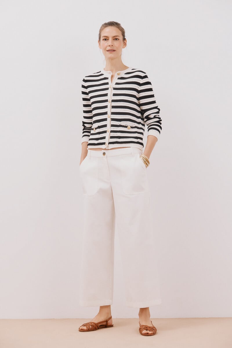 pedro del hierro Chaqueta corta botones Oferta exclusiva