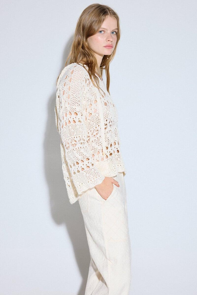 pedro del hierro Jersey capucha calado Outlet