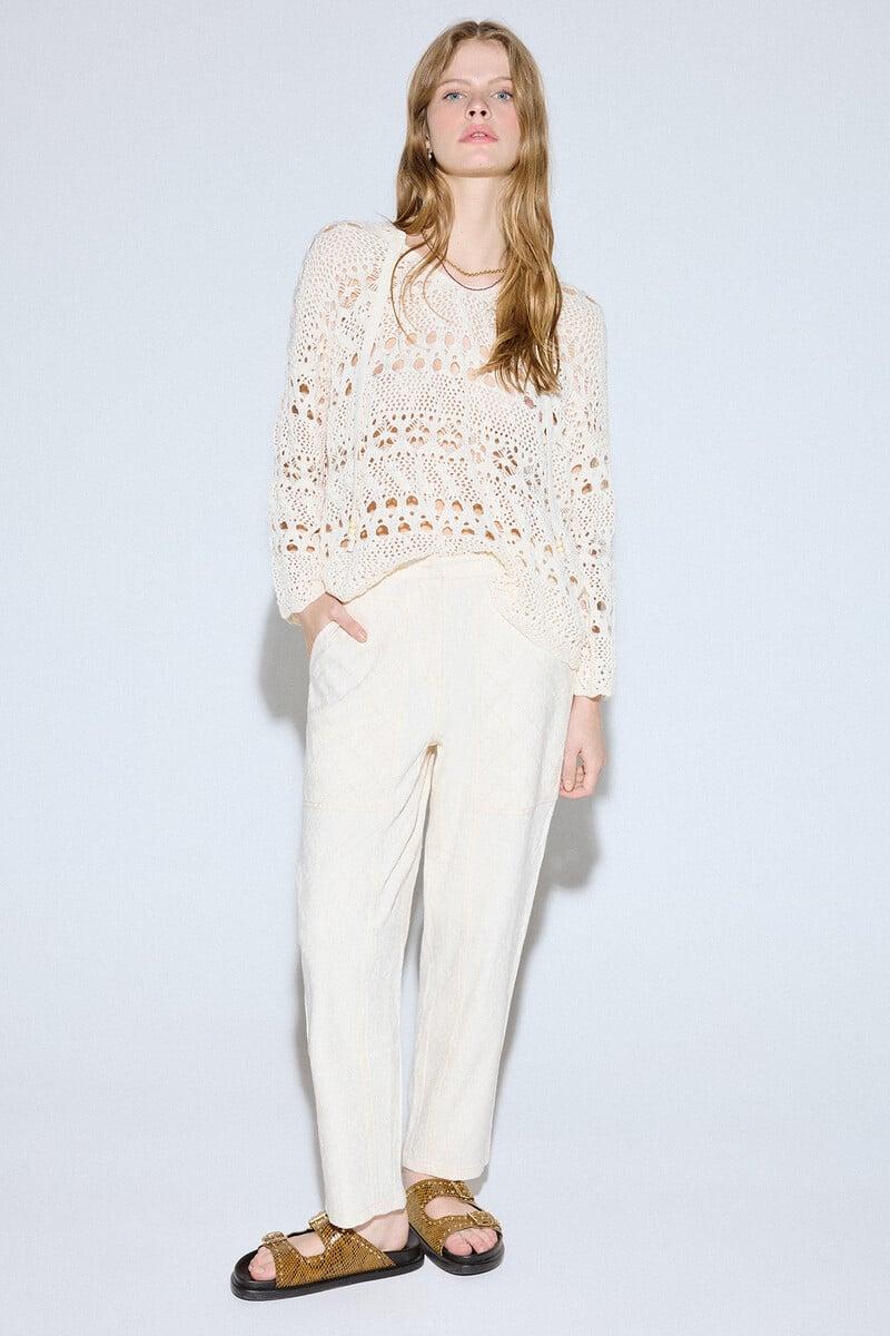 pedro del hierro Jersey capucha calado Outlet