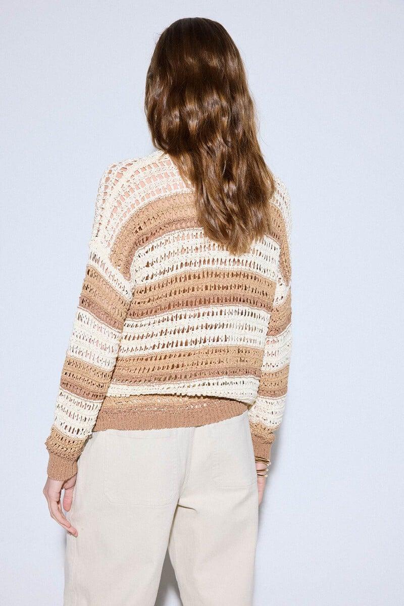 pedro del hierro Jersey calado rayas Outlet online