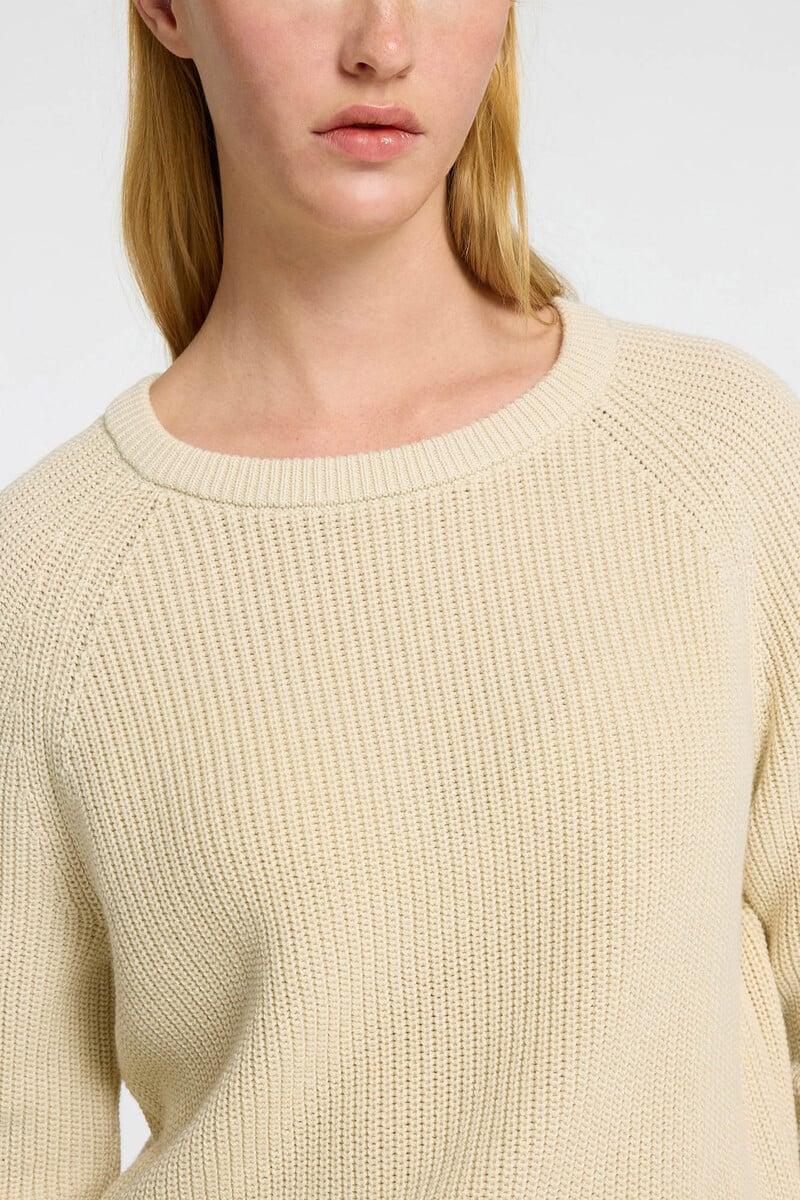 pedro del hierro Jersey canalé 100% algodón orgánico En oferta