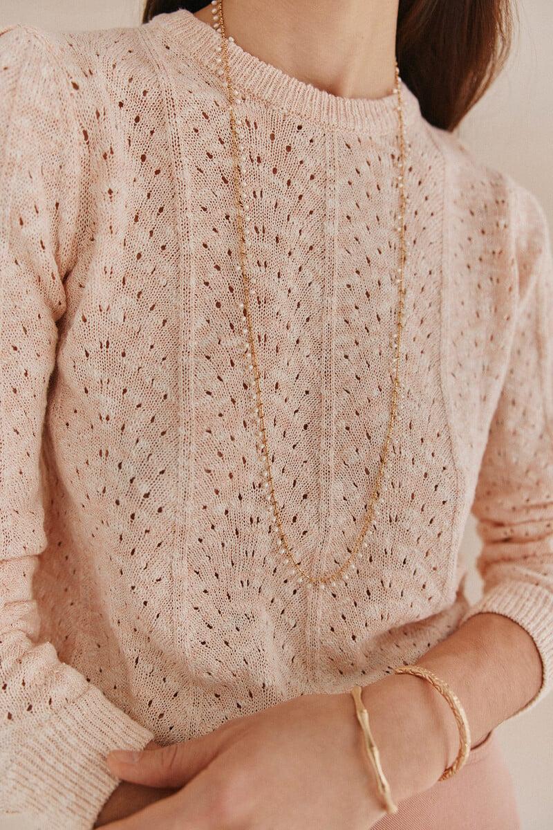 pedro del hierro Saray. Jersey cuello redondo Rebajas baratas