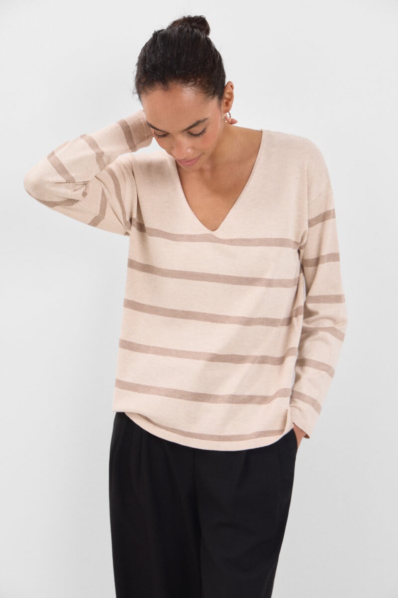 pedro del hierro Jersey escote pico Rebajas online