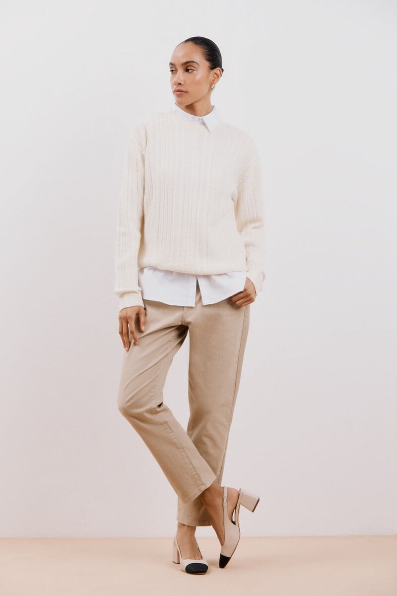 pedro del hierro Jersey ochos tacto suave Rebajas top