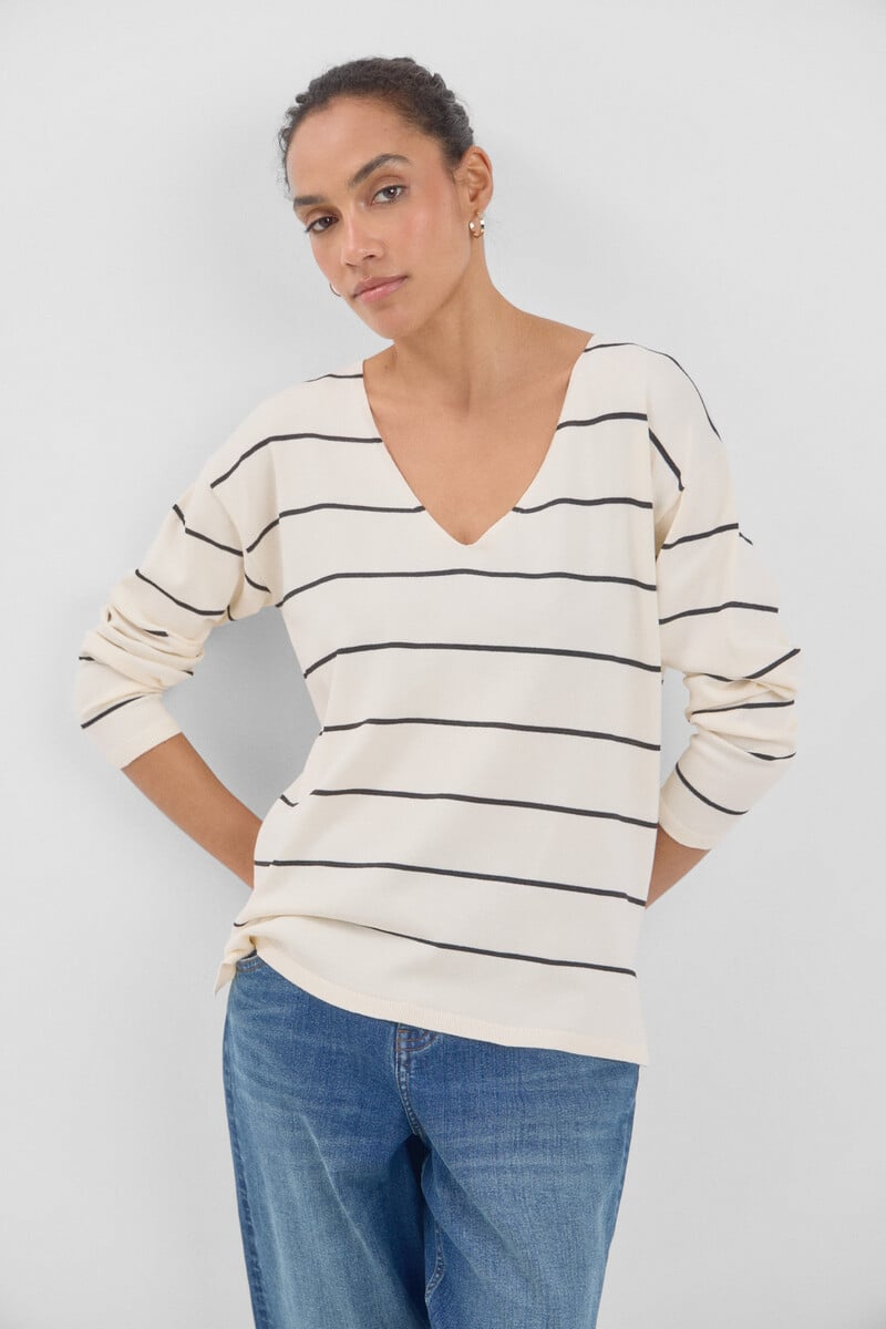 pedro del hierro Jersey pico rayas ÚLTIMAS EDICIONES