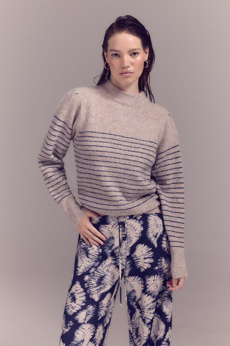 pedro del hierro Jersey punto perlado rayas Oferta exclusiva