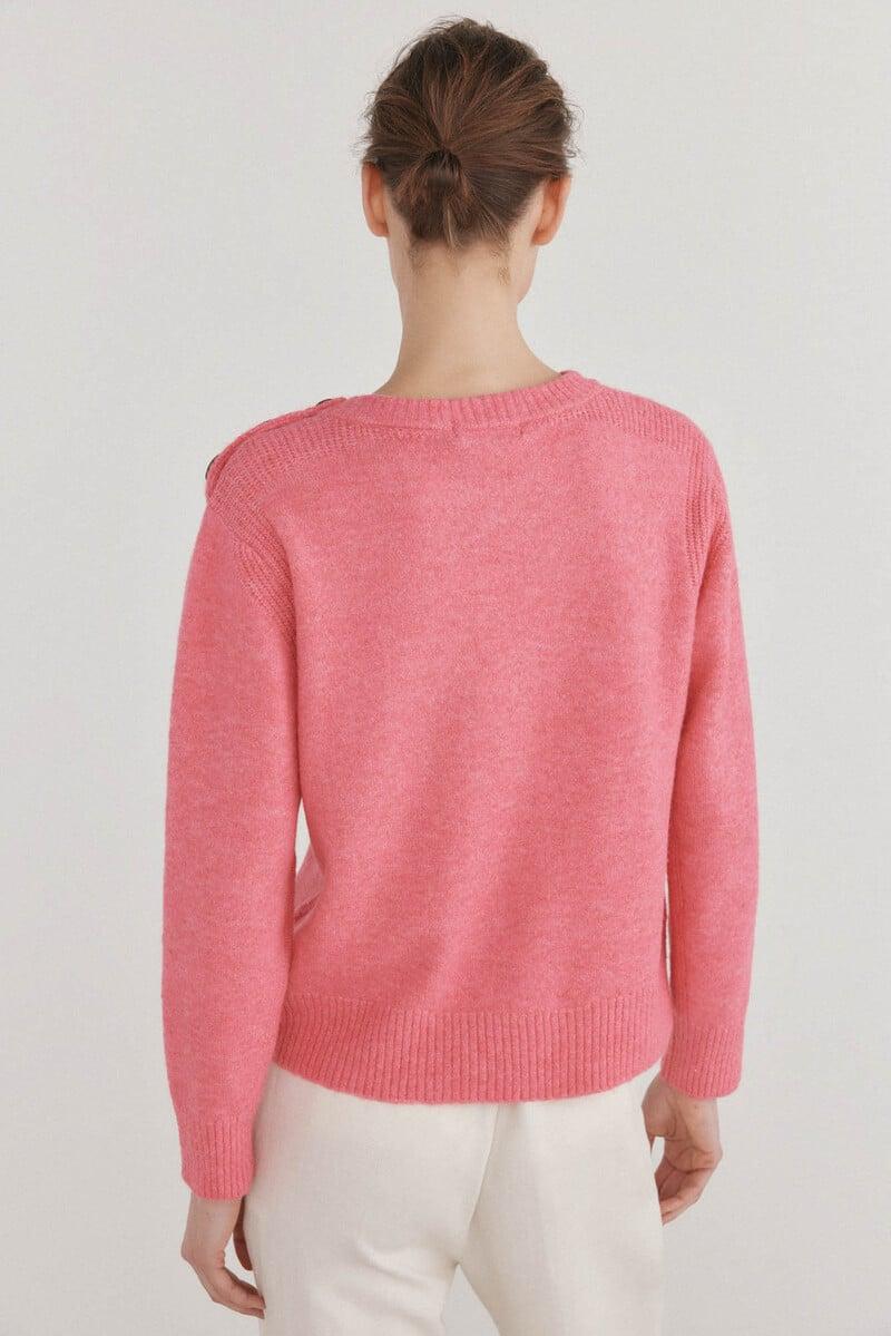 pedro del hierro Jersey abotonadura hombro Descuento por venta flash