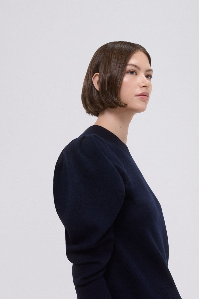 pedro del hierro Jersey frunces 100% lana Grandes ahorros