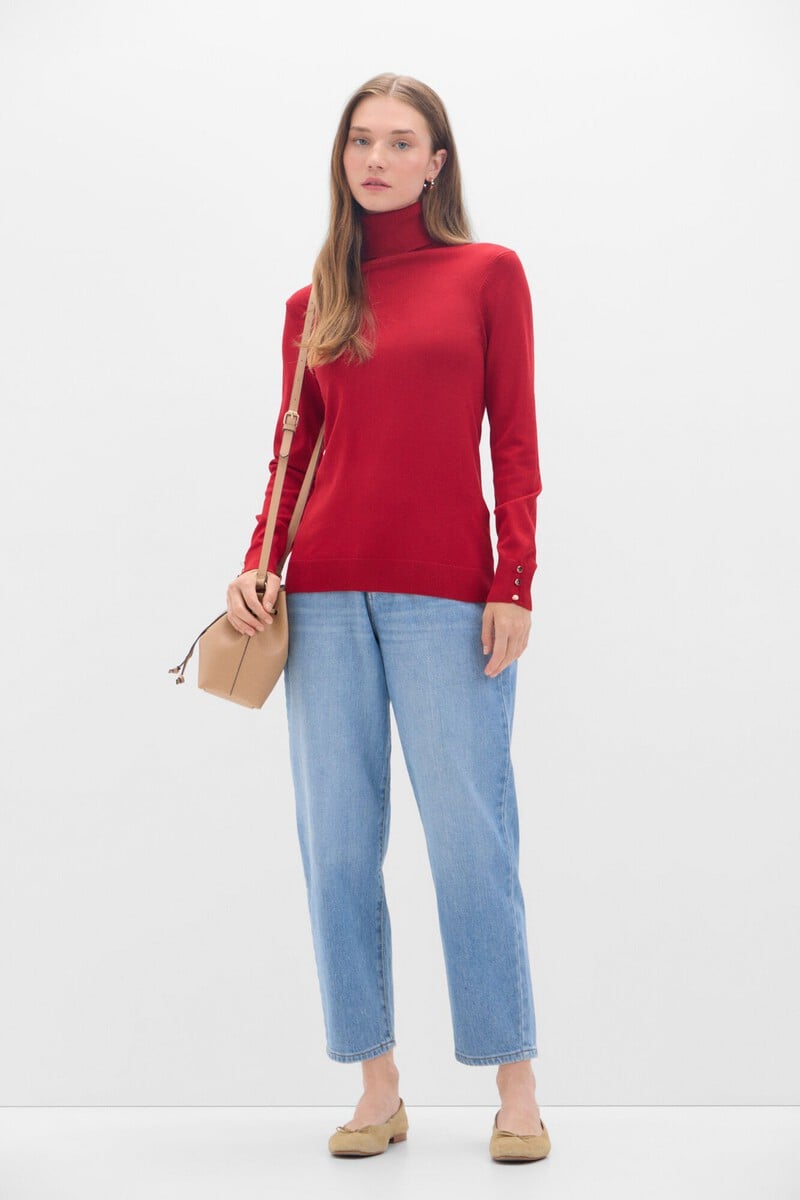 pedro del hierro Jersey cuello vuelto