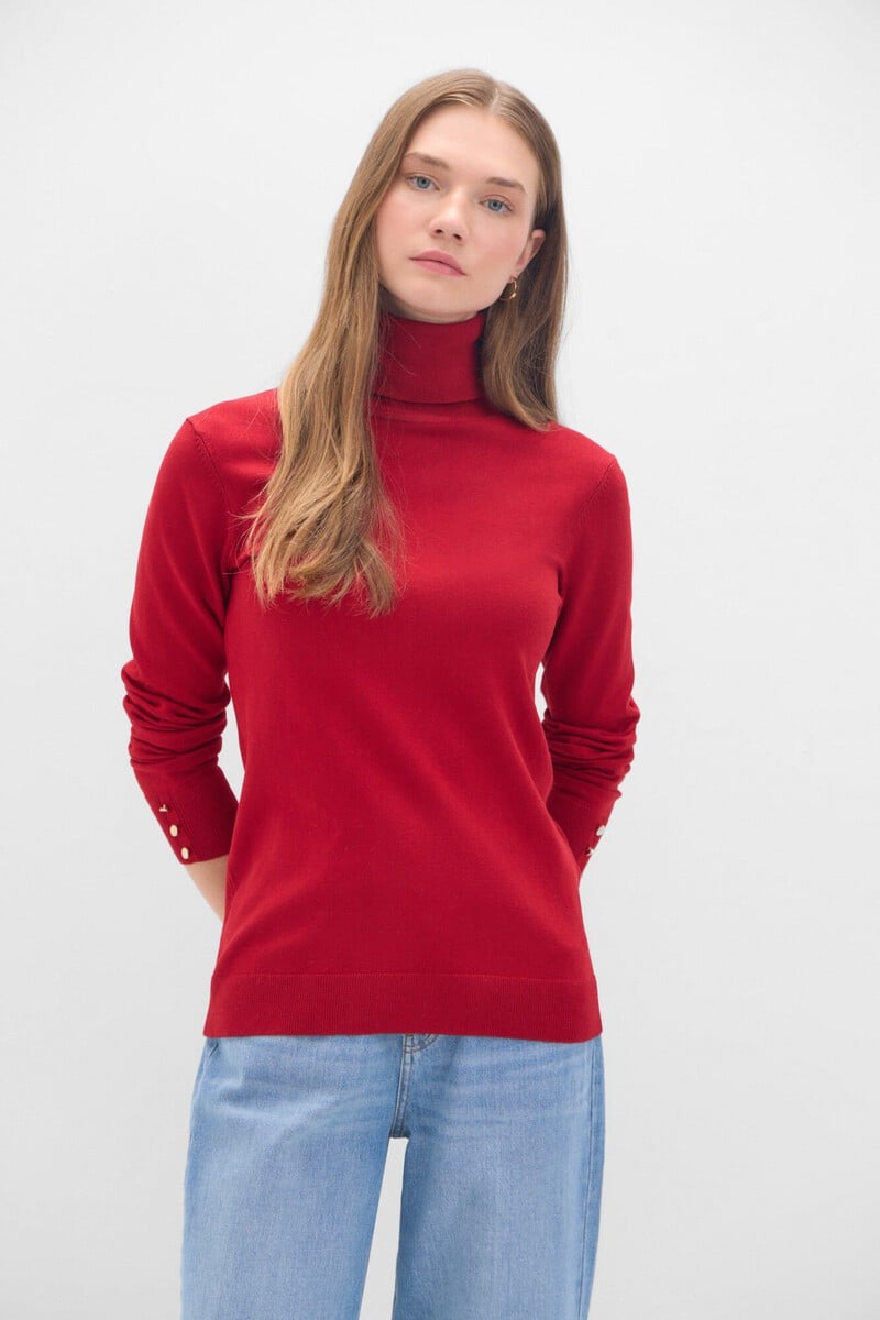 pedro del hierro Jersey cuello vuelto Devoluciones gratuitas