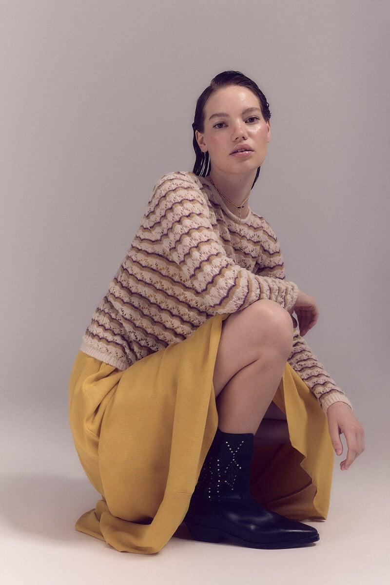 pedro del hierro Jersey calado rayas Rebajas