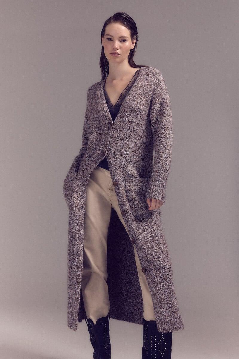 pedro del hierro Chaqueta punto larga