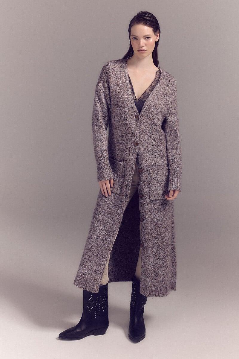 pedro del hierro Chaqueta punto larga En oferta