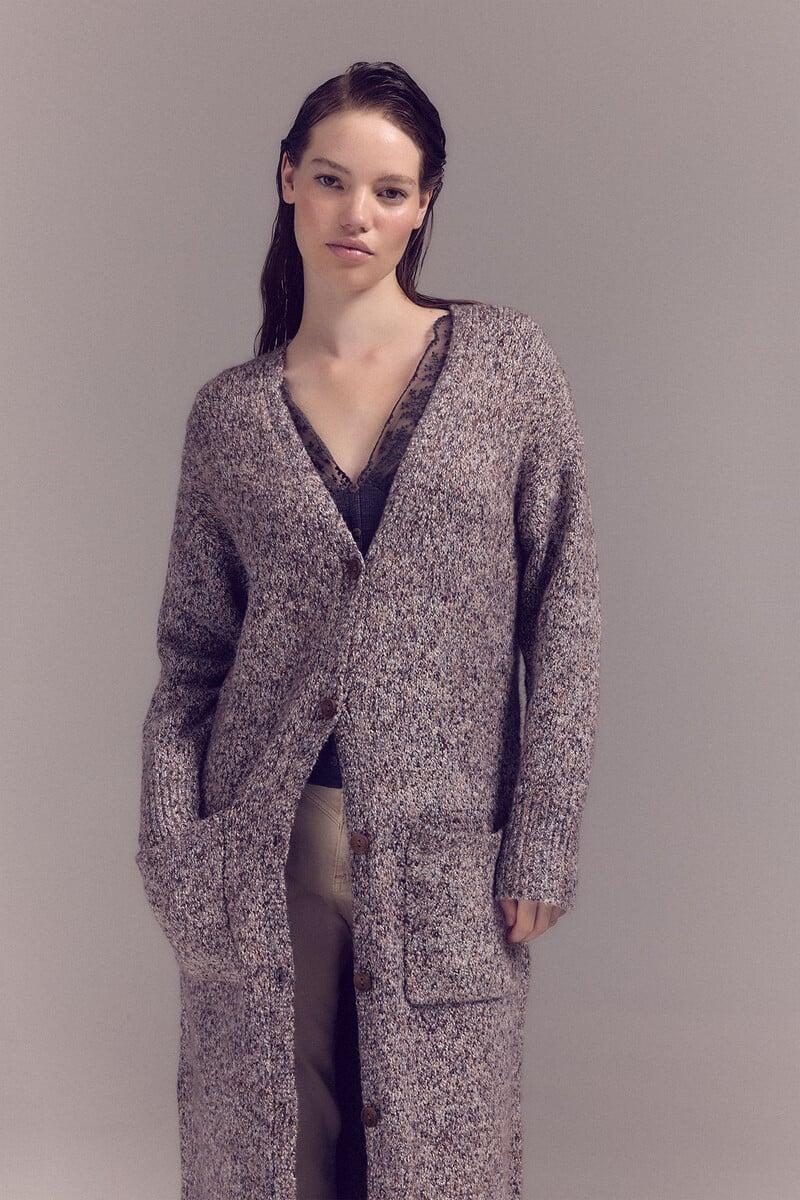 pedro del hierro Chaqueta punto larga En oferta