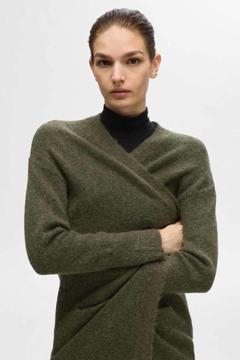 pedro del hierro Cárdigan largo confeccionado con lana y alpaca Rebajas de fábrica