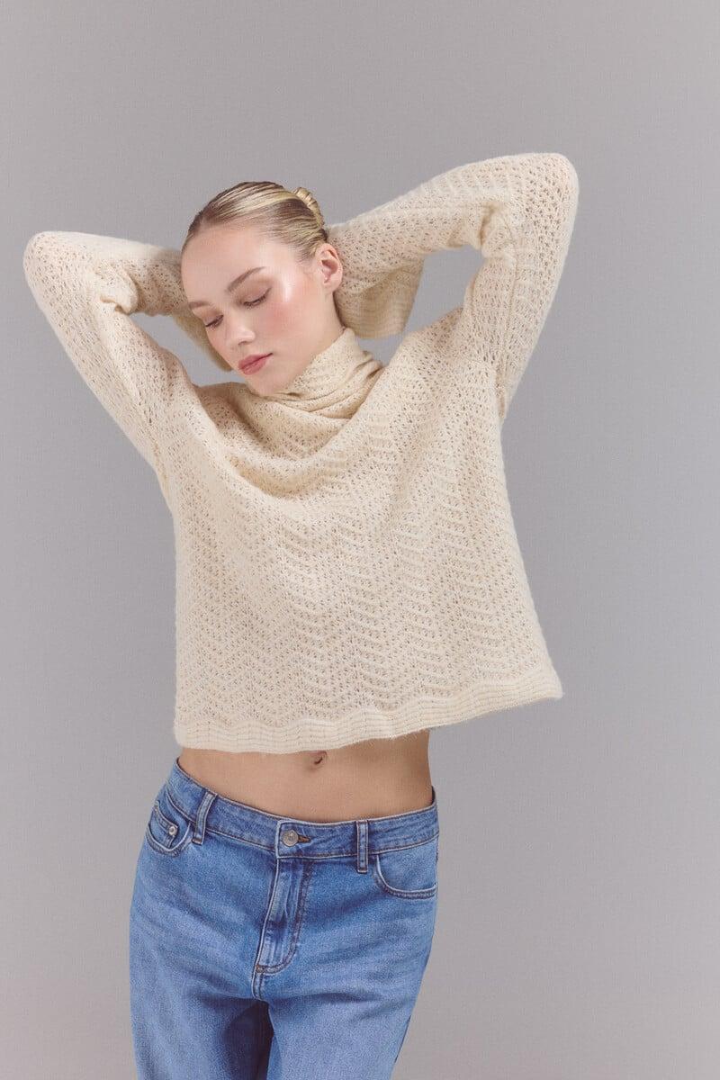 pedro del hierro Jersey cuello vuelto Descuento