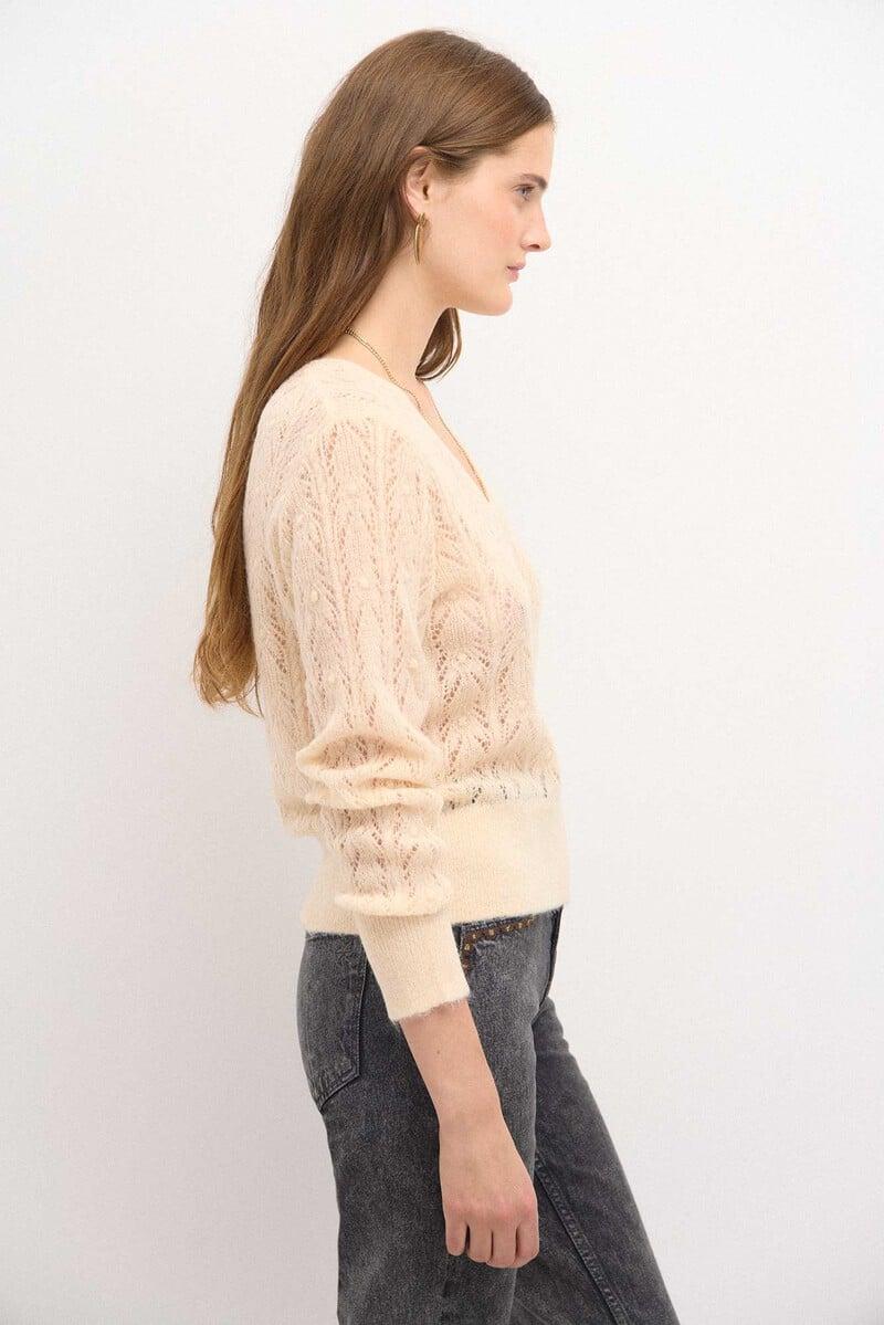 pedro del hierro Teba. Jersey pointelle Tienda
