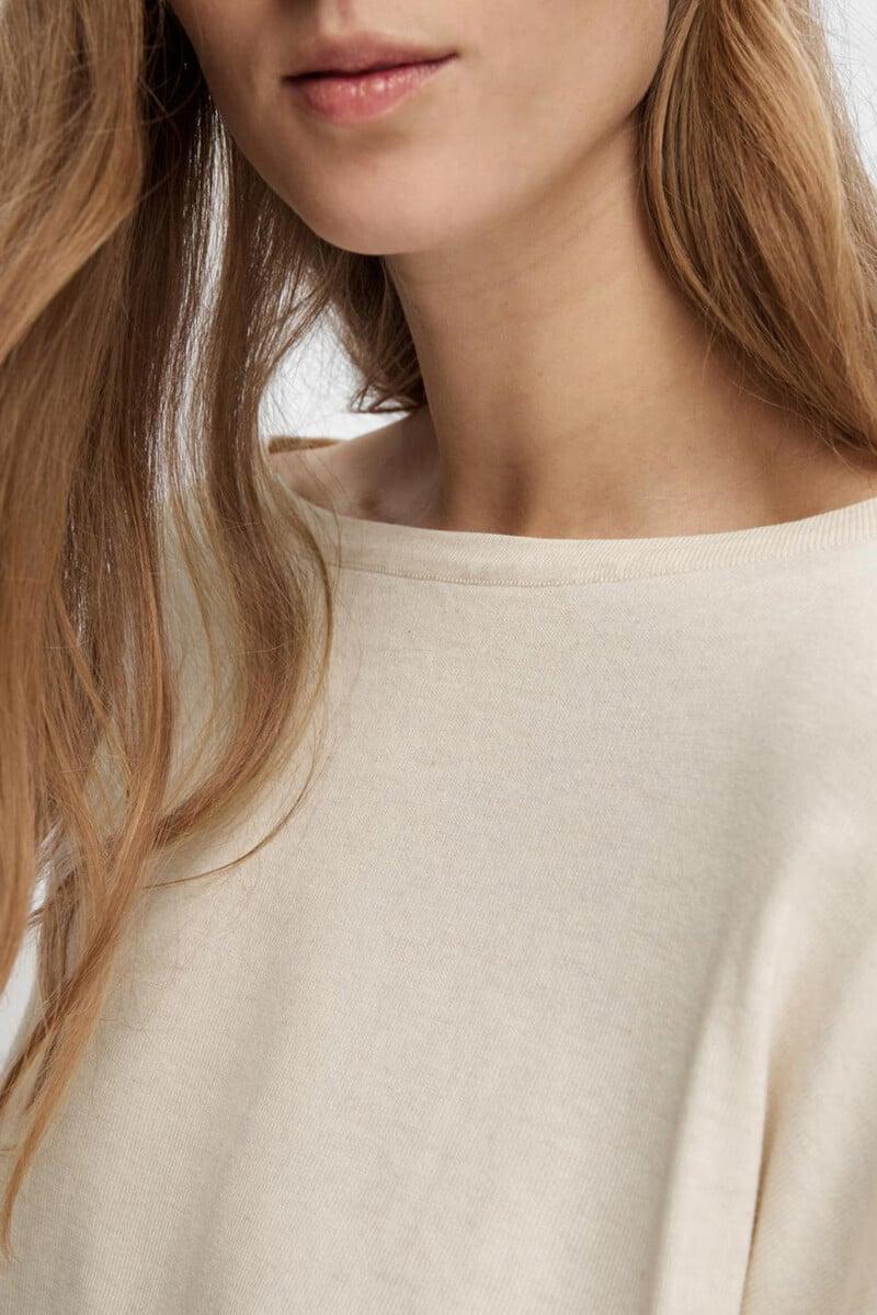 pedro del hierro Jersey con cuello de barco 100% algodón Últimos 3 días