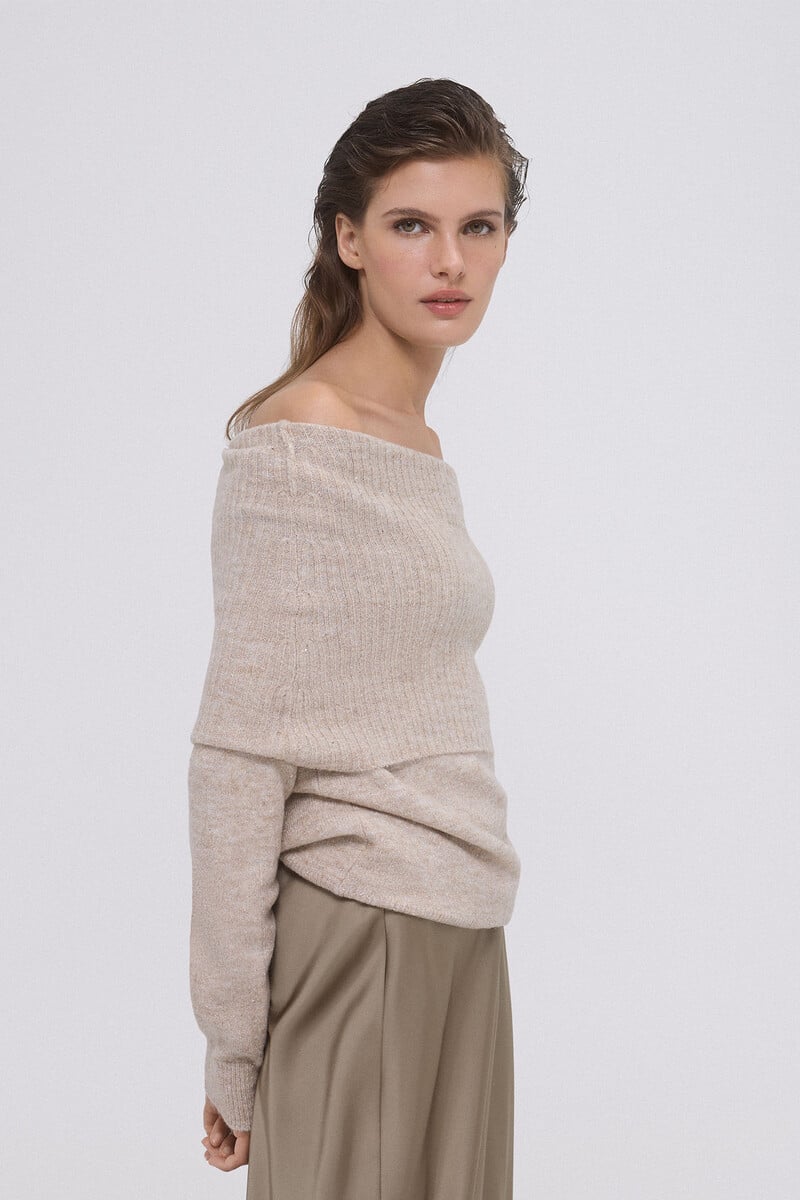 pedro del hierro Jersey de punto lentejuelas Oferta especial de fábrica
