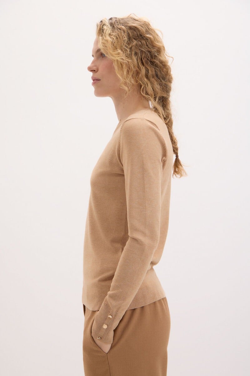 pedro del hierro Jersey cuello redondo Liquidación
