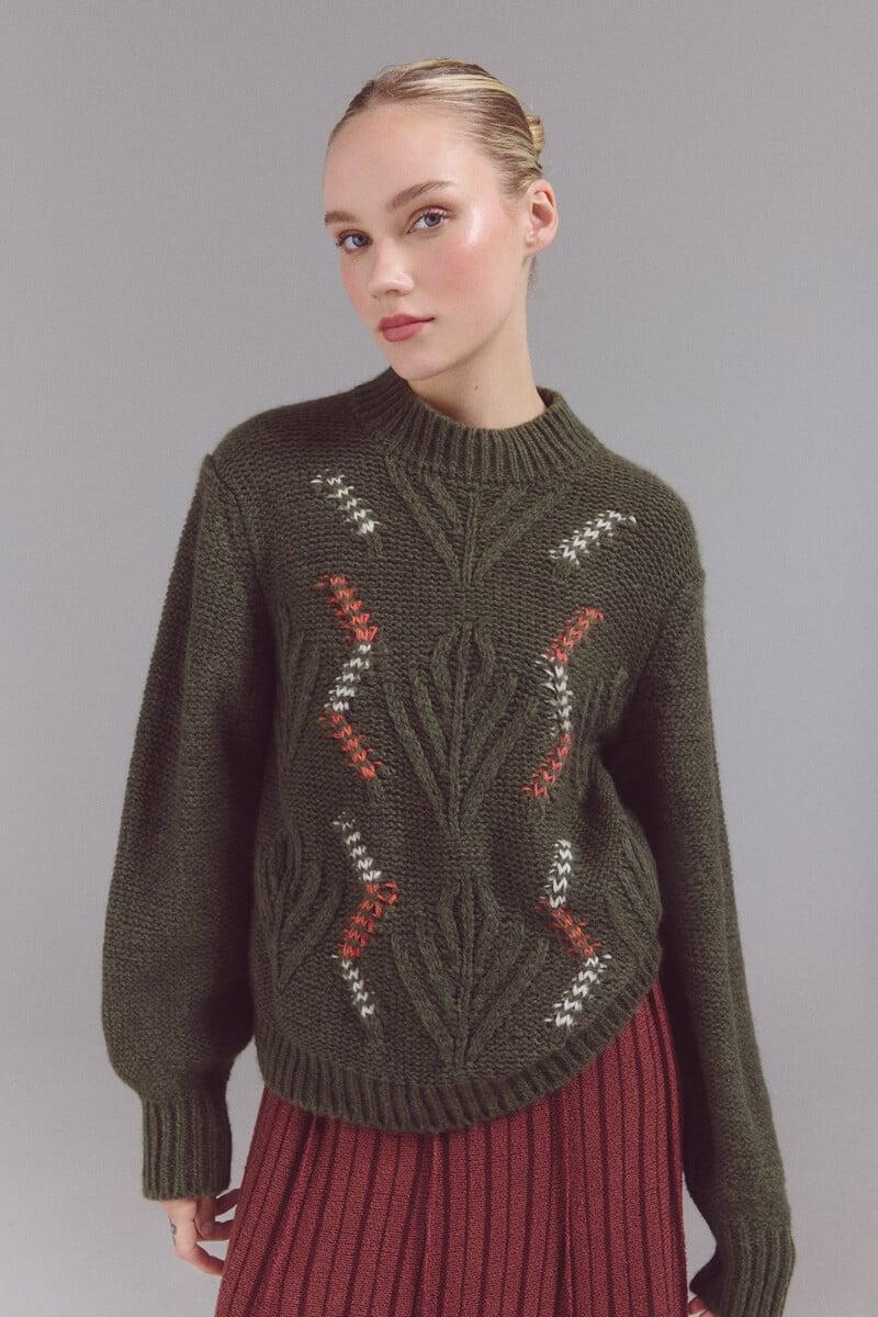 pedro del hierro Jersey punto estrcutura Última moda
