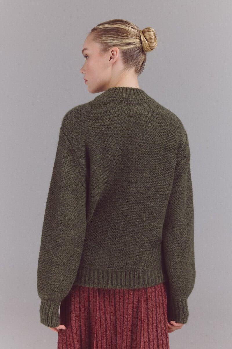 pedro del hierro Jersey punto estrcutura Última moda