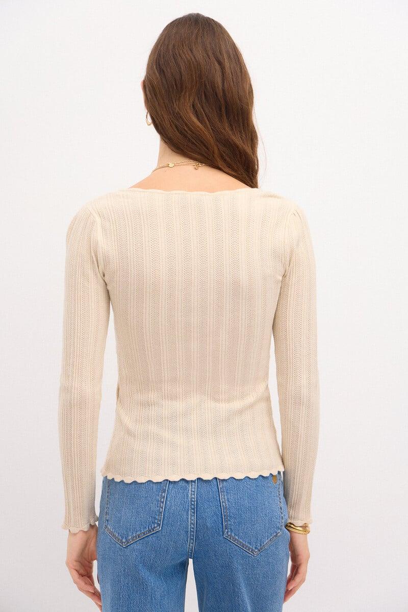 pedro del hierro Titiana. Jersey escote pico Grandes ahorros