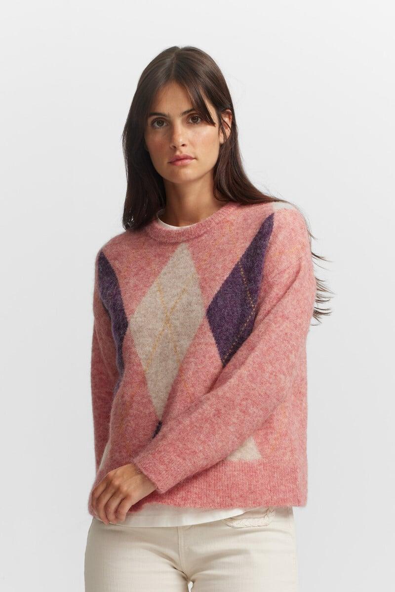 pedro del hierro Jersey punto rombos Outlet online