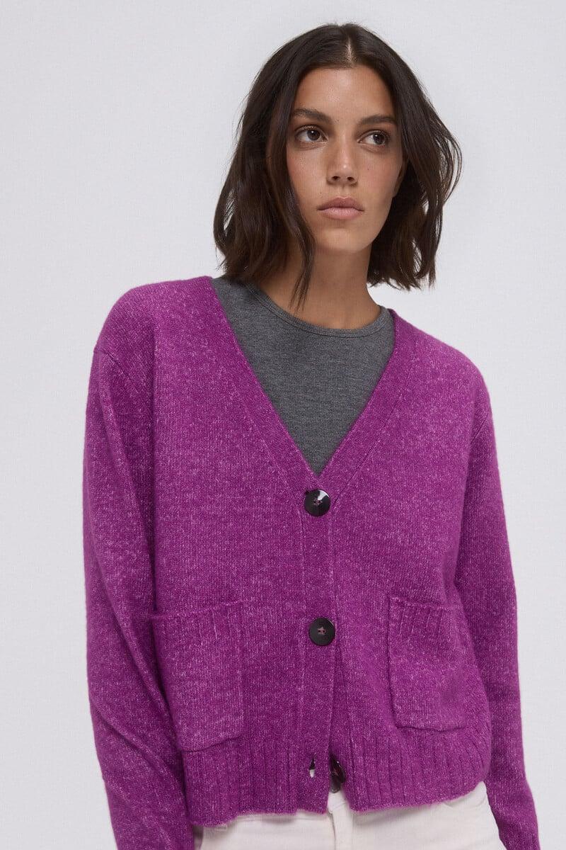 pedro del hierro Chaqueta pico cuadrada En oferta