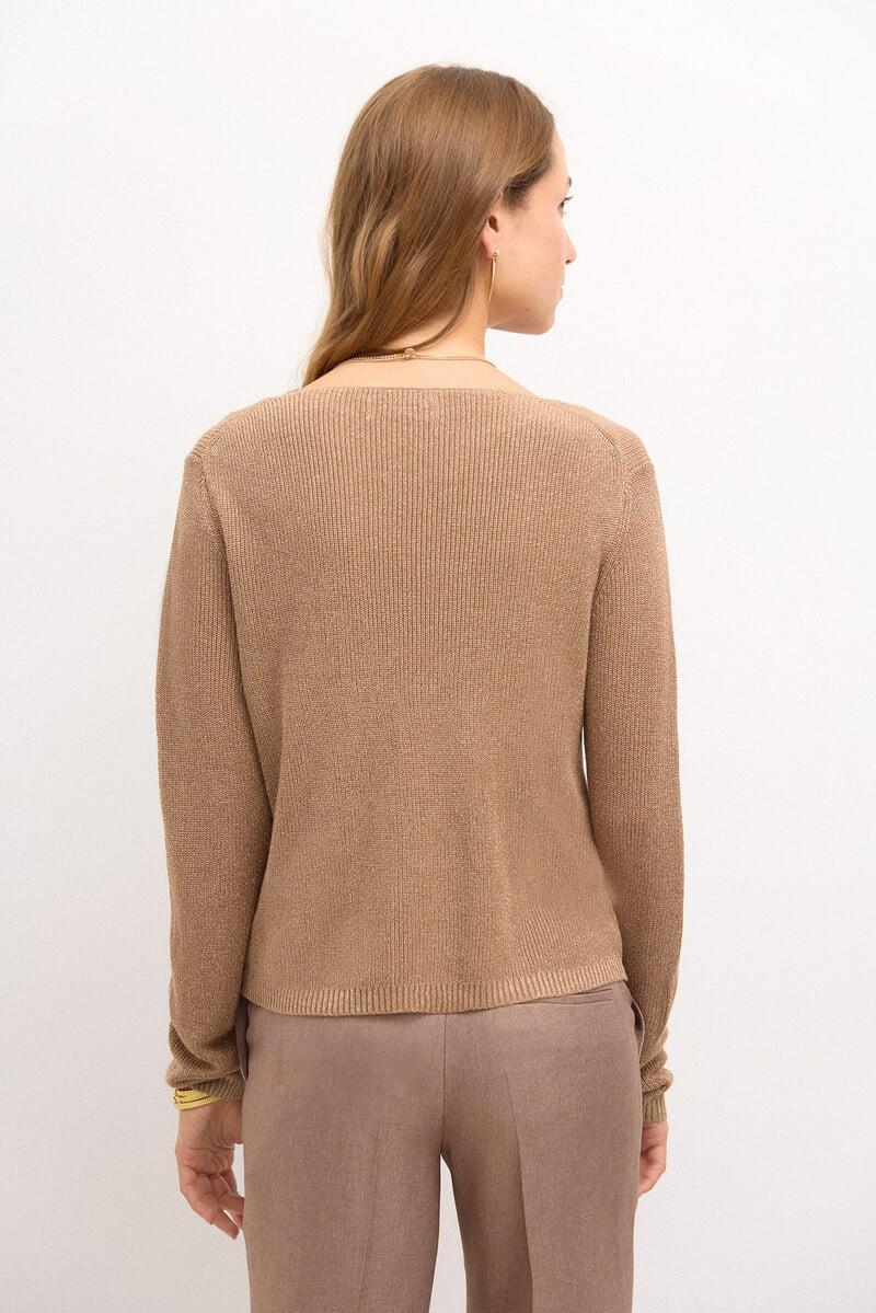 pedro del hierro Taciana. Chaqueta de punto perlado ÚLTIMAS EDICIONES