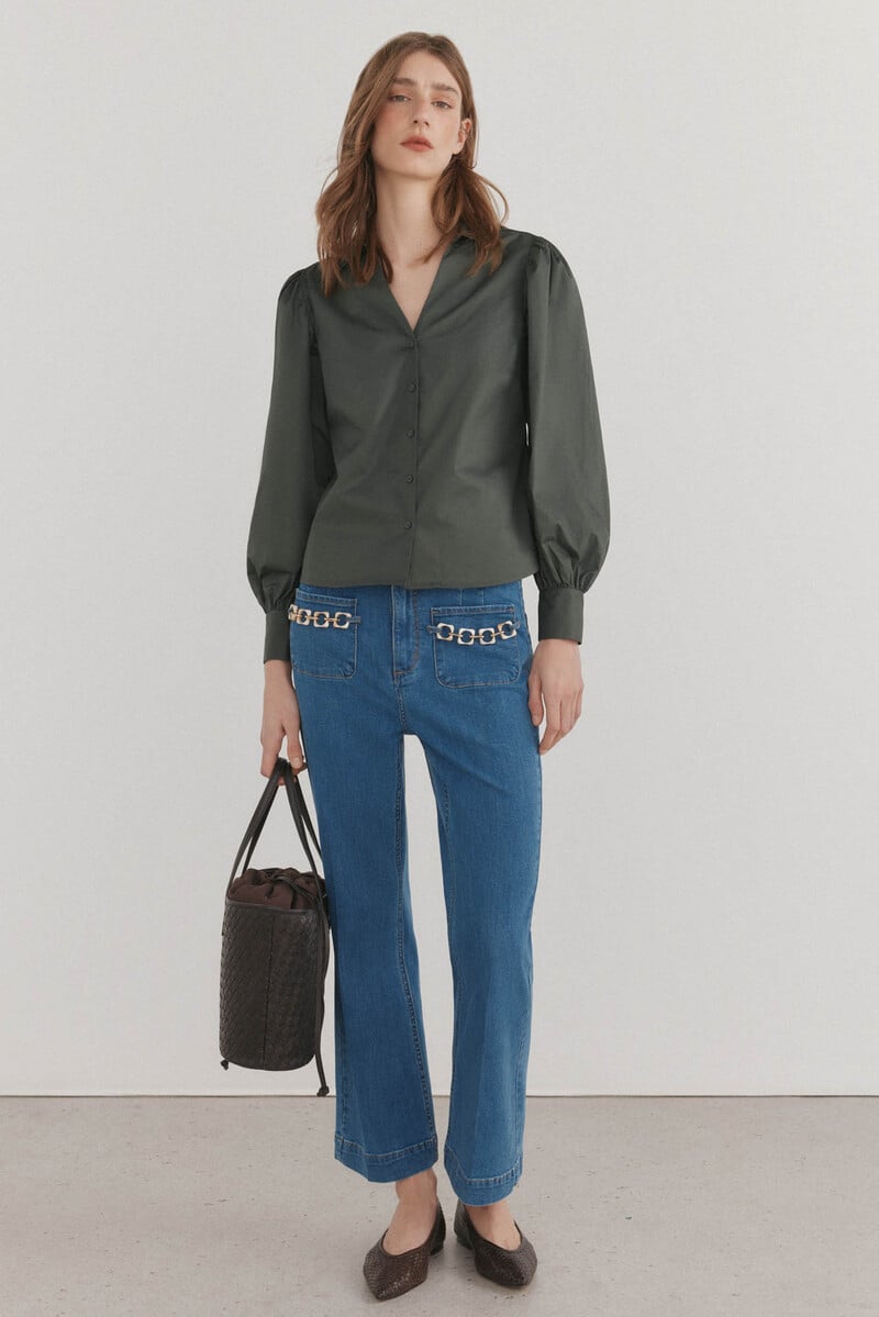 pedro del hierro Jeans flare cropped