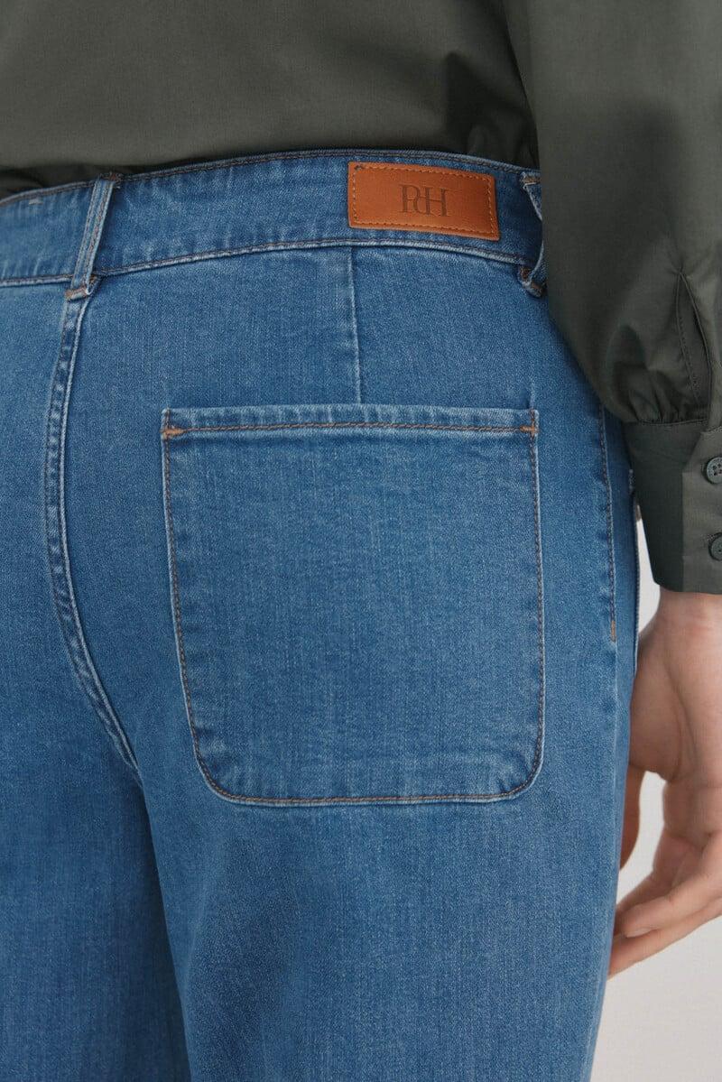 pedro del hierro Jeans flare cropped Solo queda un día