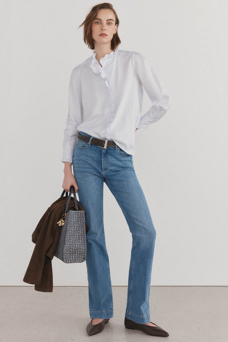 pedro del hierro Jeans push up flare Grandes descuentos