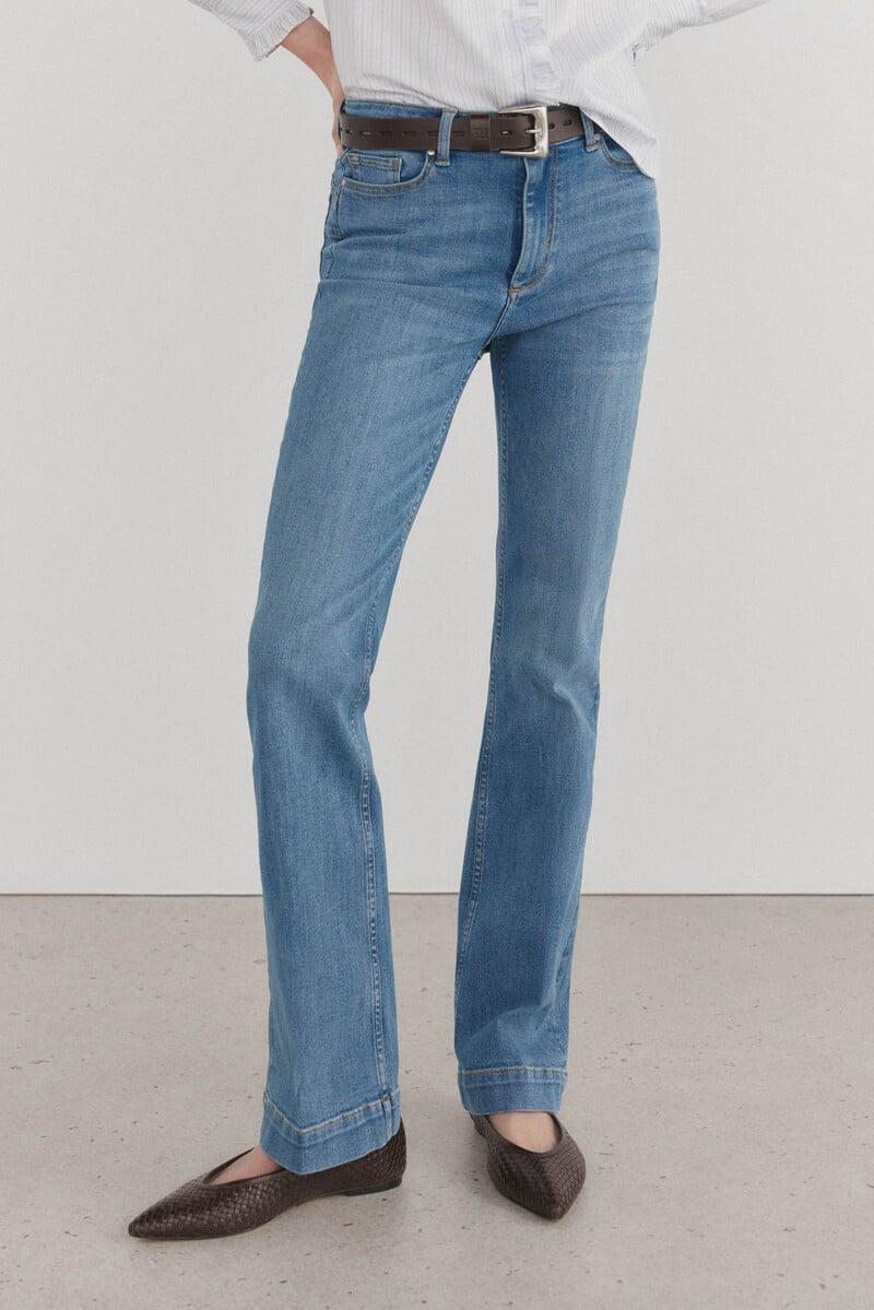 pedro del hierro Jeans push up flare Grandes descuentos