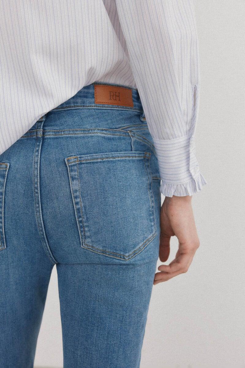 pedro del hierro Jeans push up flare Grandes descuentos