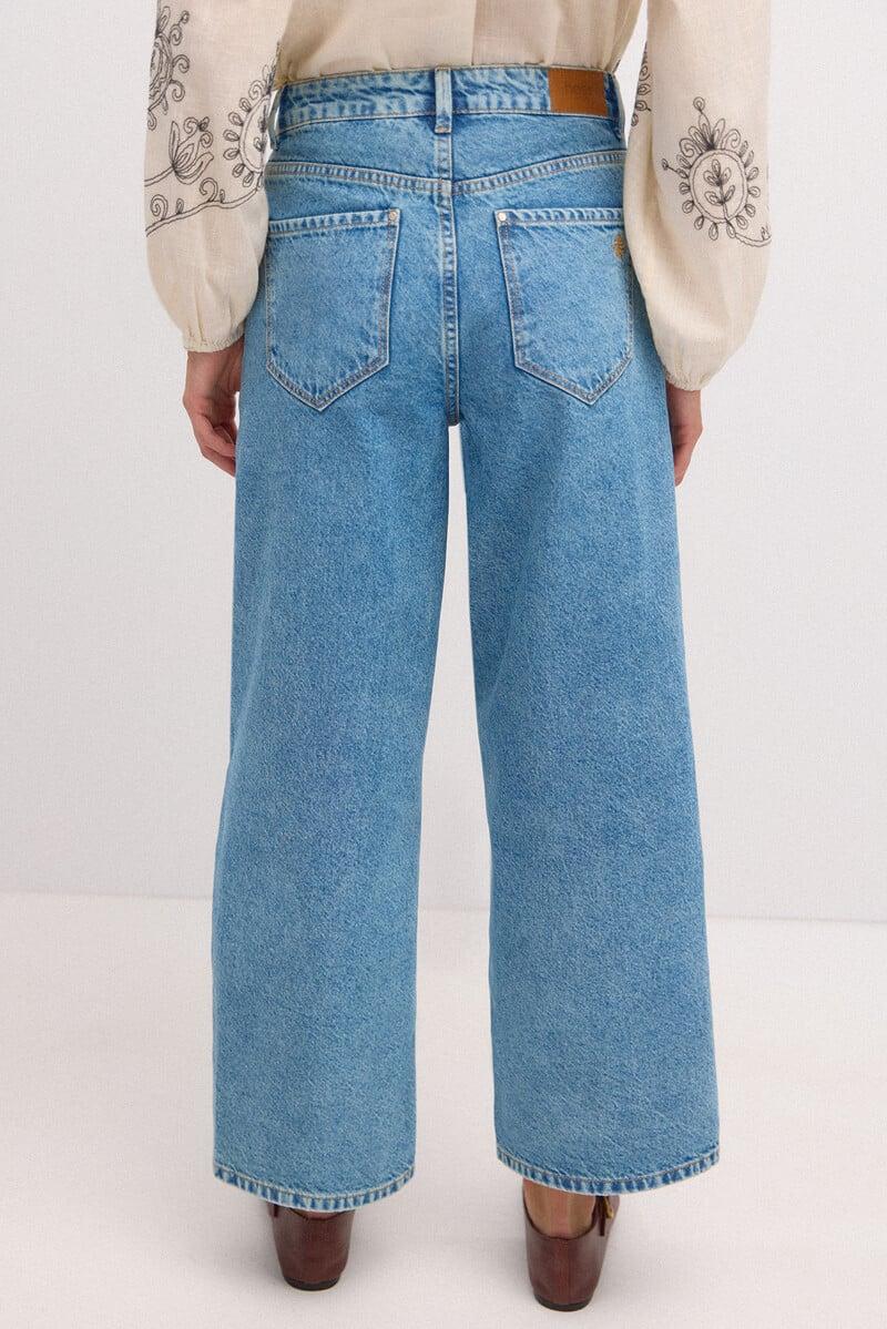 pedro del hierro Olimpia. Jeans rectos con bolsillos Liquidación