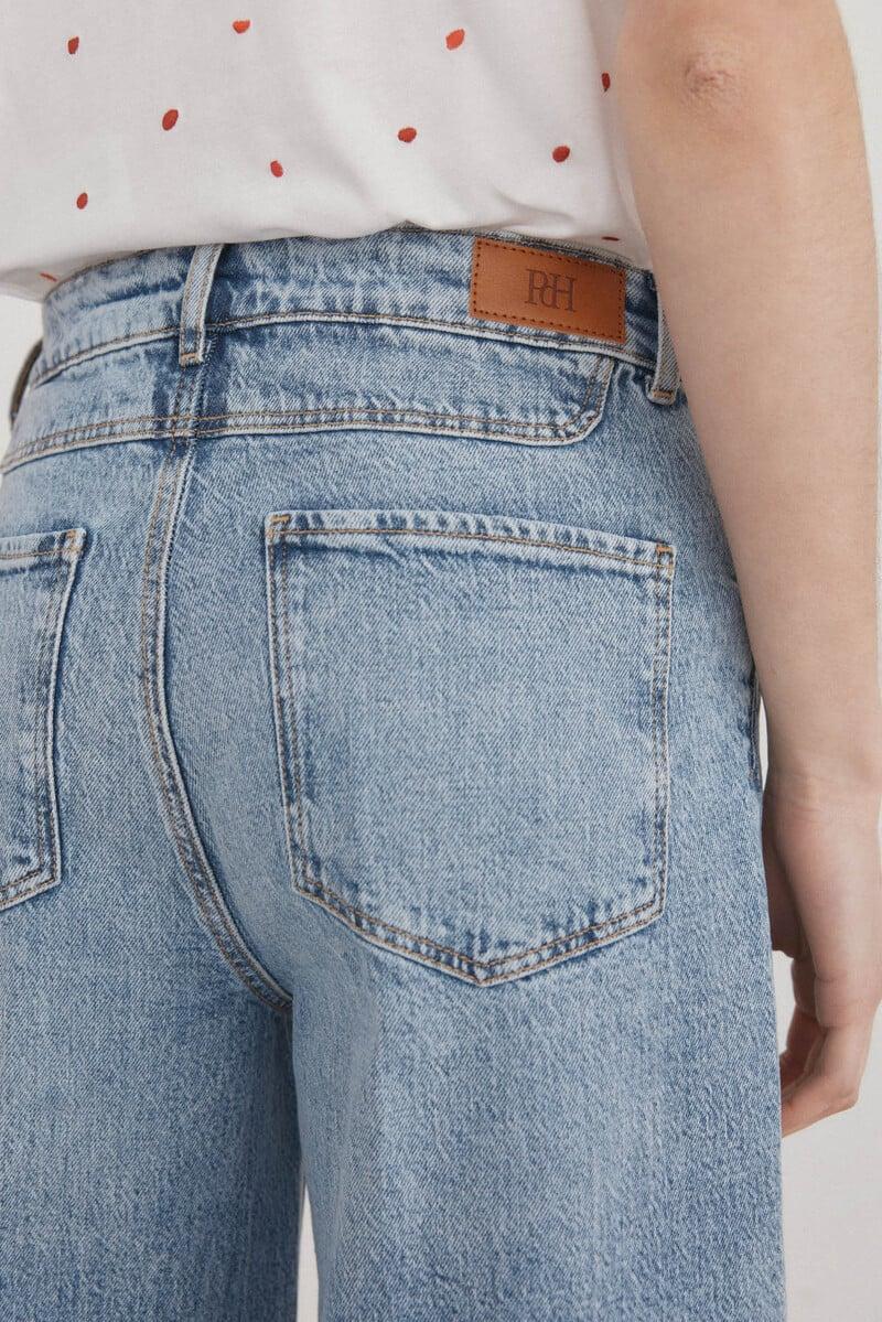 pedro del hierro Jeans wide leg flare Limitado a 3 días