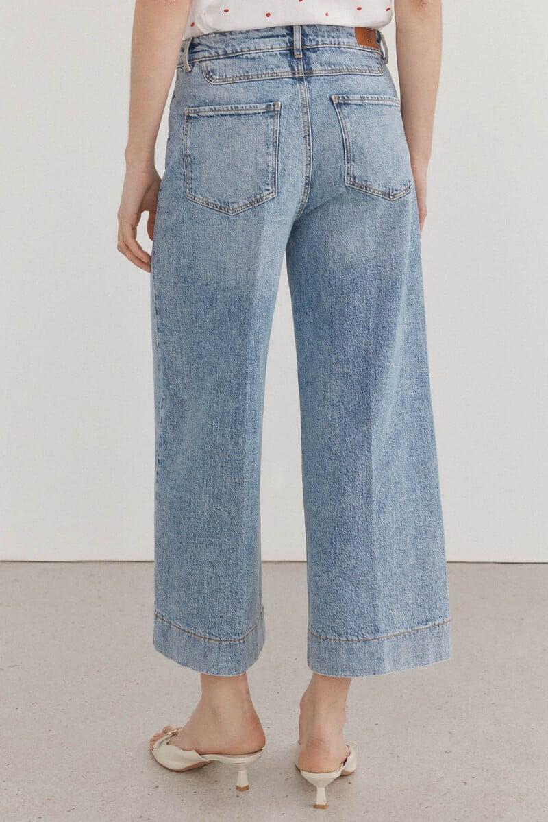 pedro del hierro Jeans wide leg flare Limitado a 3 días