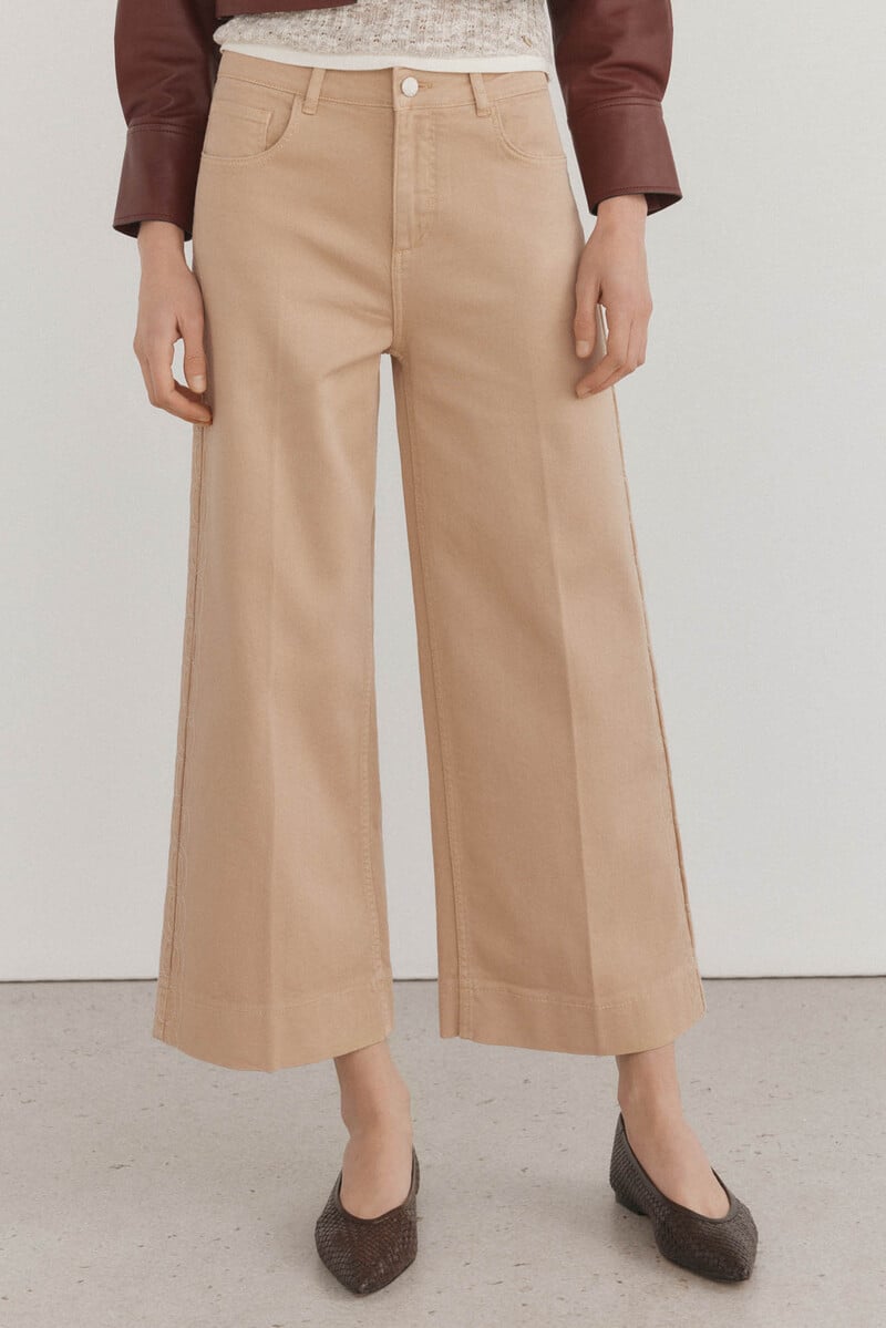 pedro del hierro Jeans wide leg flare Ahorra y exporta