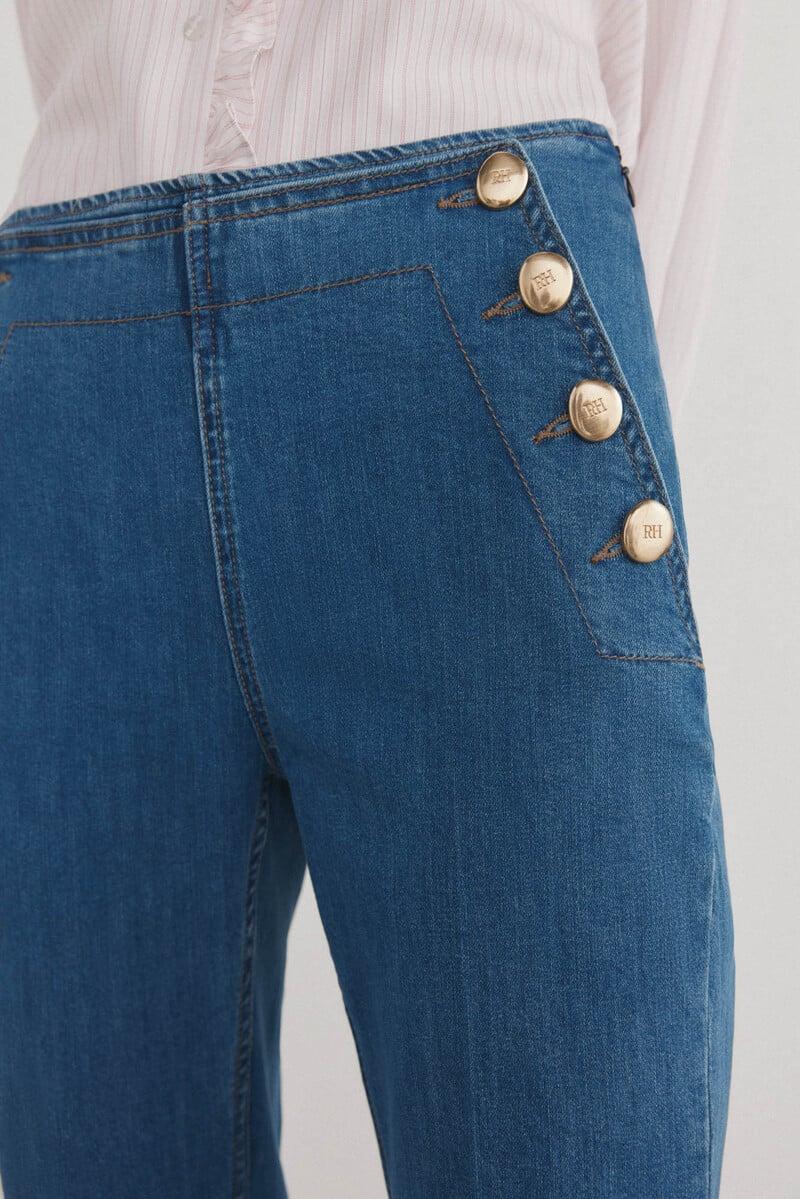 pedro del hierro Jeans flare full length Libre de impuestos