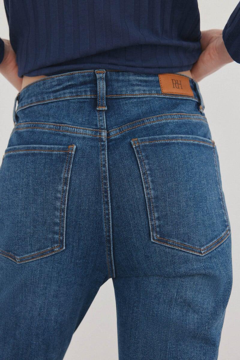 pedro del hierro Jeans flare cropped Precio ultrabajo